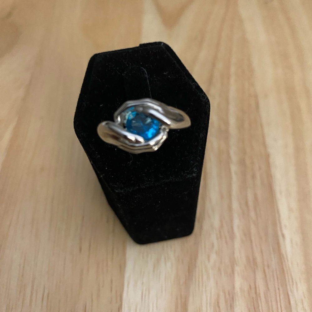 Womens Plated Engagement Wedding Ring size 6